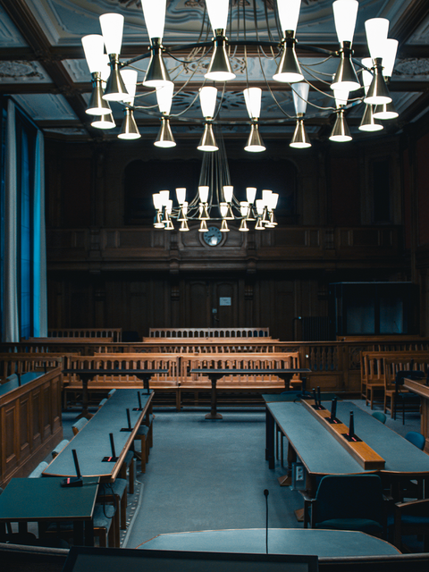 Saal in Moabit