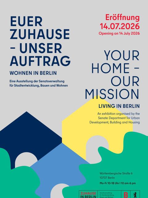 Plakat AUsstellungseröffung