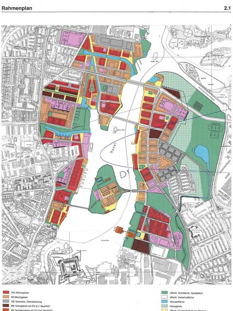 Rahmenplan 1994 (Bild: SenStadt)