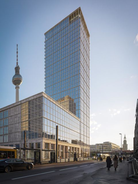 „The Berlinian“-Hochhaus, Baufeld D7 (Bild: Commerz Real / Entwurf Kleihues + Kleihues Architekten)