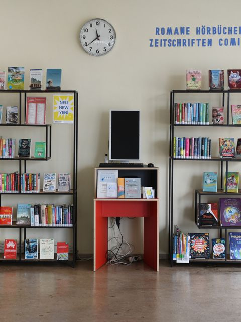 Innenansicht Bibliothek