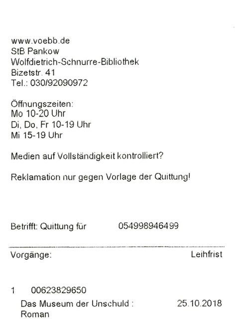 Quittungsnacheis