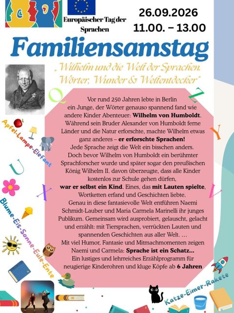 Plakat Familiensamstag