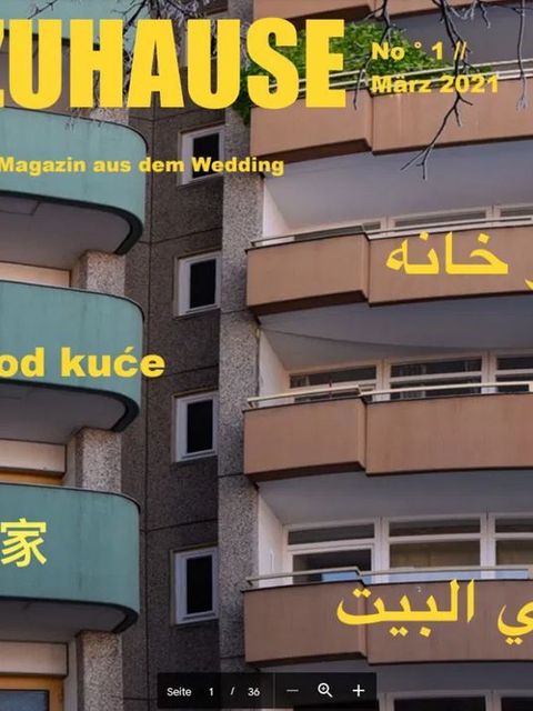 Cover Magazin Zuhause