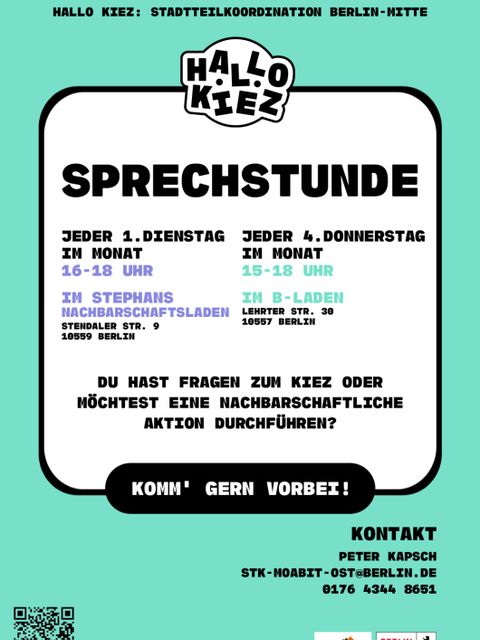 Sprechstunde STK (Bild: Moabiter Ratschlag e.V.)