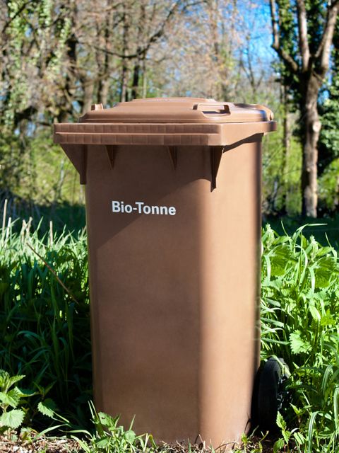 Braune Biotonne