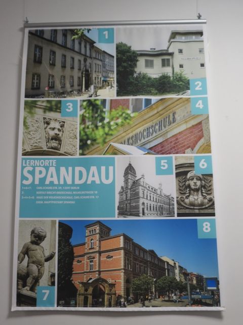 Lernorte Spandau Plakat