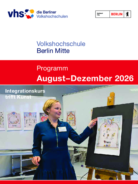 Programm der VHS Mitte – August bis Dezember 2026