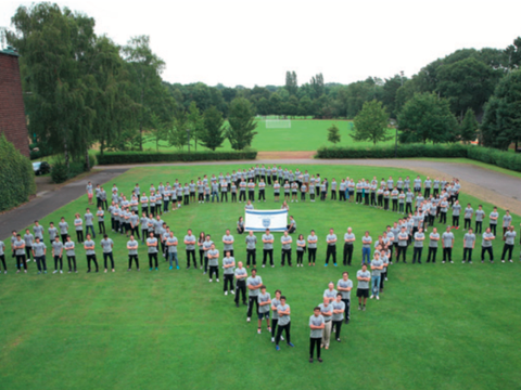 European Maccabi Games - Gruppenbild der Athleten