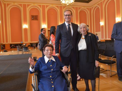 Inge Deutschkron, Michael Müller, Margot Friedländer
