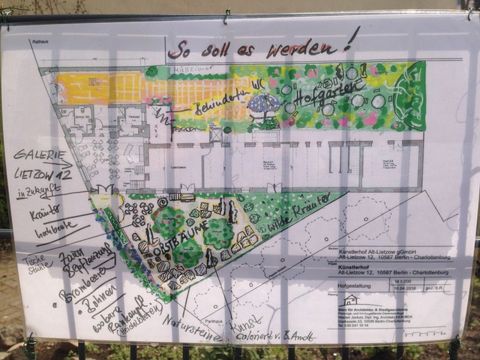 Entwurfsskizze Essbarer Garten Lietzow 12