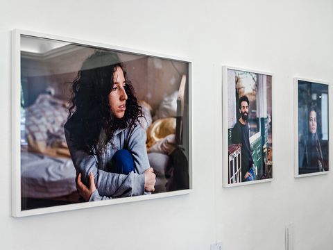 Ausstellung "Hiersein! in der Kommunalen Galerie