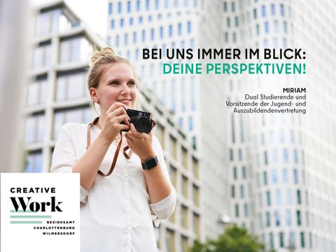 Creative Work - Miriam, dual Studierende