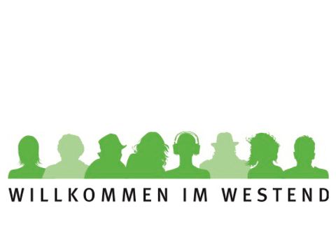 Willkommen im Westend Logo