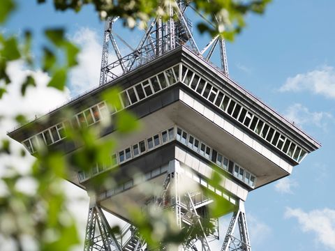 Das Restaurant des Funkturms.