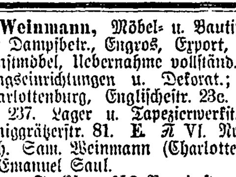 Berliner Adressatenbuch von 1895