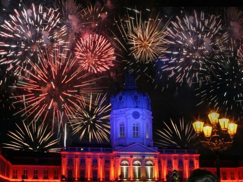 Feuerwerk im Jubiläumsjahr am 18.6.2005, Foto: Raimund Müller