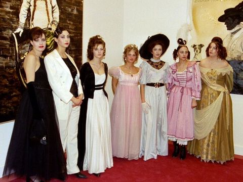 Frisur-Modenschau bei der Benefizgala am 20.3.2005, Foto: Raimund Müller