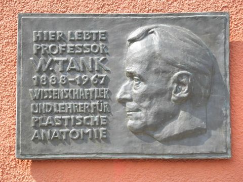 Gedenktafel für Wilhelm Tank (Bild: Hupka)