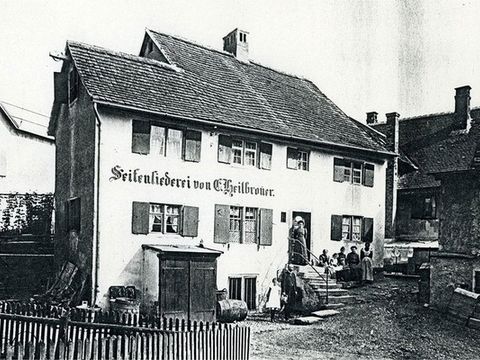 Seifensiederei Heilbronner um 1858
