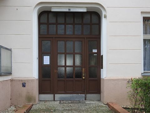 Hausansicht Bamberger Str. 19 (Bild: Stolpersteine-Initiative CW, Hupka)