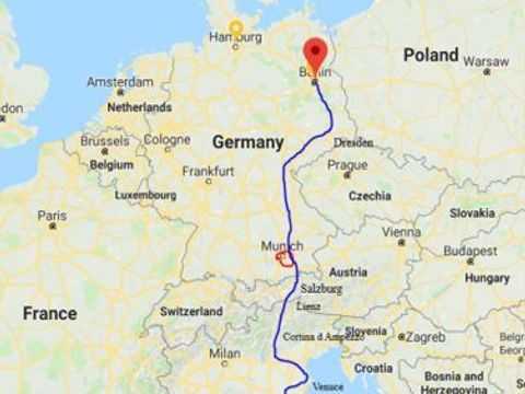 Der Fluchtweg (Bild: Google)