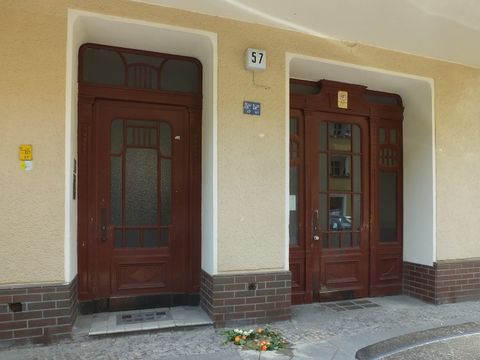 Hausansicht Holsteinische Str. 57 (Bild: Stolpersteine-Initiative CW, Hupka)