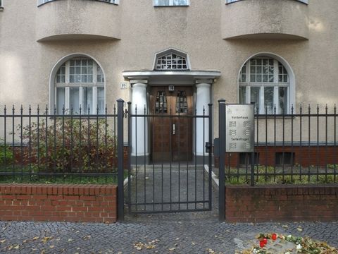 Hausansicht Johann-Georg-Str. 16 (Bild: Stolpersteine-Initiative CW, Hupka)