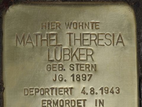 (Bild: Stolperstein-Initiative Charlottenburg-Wilmersdorf/ Hr. Hupka)