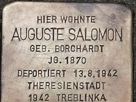 (Bild: Stolperstein-Initiative CW/Hupka)