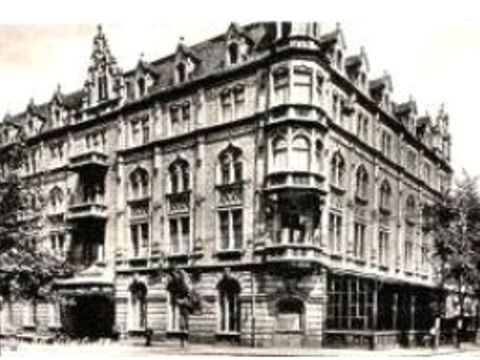 Das Hotel „Zum Graf Reden“ im oberschlesischen Königshütte, das der Vater von Edgar Wachsmann führte (Bild: privat)