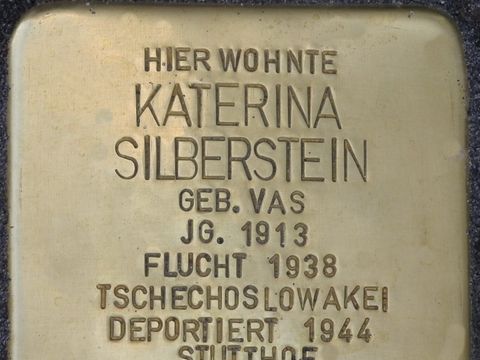 Stolperstein Katerina Silberstein (Bild: Stolpersteine-Initiative Charlottenburg-Wilmersdorf)