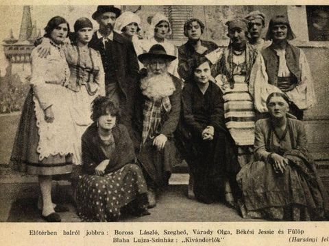 Bühnenfoto: Theatermagazin Színházi Élet (Ausgabe 41, Oktober 1924) (Bild: Archiv)