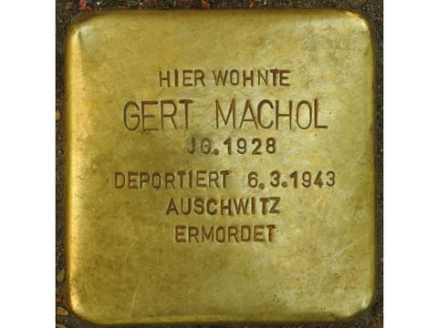 Stolperstein für Gert Machol