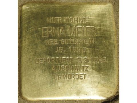 Stolperstein für Erna Meier