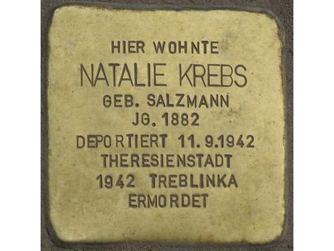 Stolperstein für Natalie Krebs