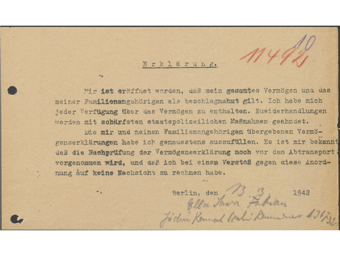 Rep. 36A Oberfinanzpräsident Berlin-Brandenburg 8589 Ella Gertrud Fabian