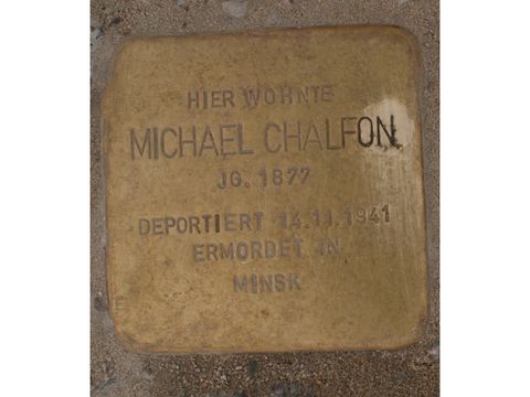 Stolperstein für Michael Chalfon