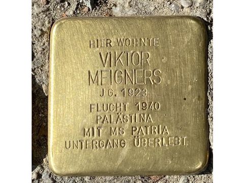 Stolperstein für Viktor Meigners