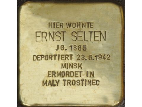 Stolperstein Ernst Selten
