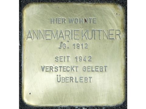 Stolperstein Annemarie Kuttner