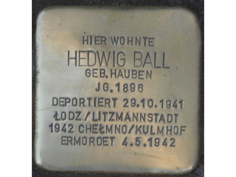 Sigmaringer Str. 26 Hedwig Ball