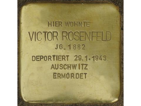Schloßstr. 32 Victor Rosenfeld