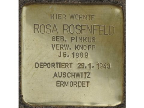 Schloßstr. 32 Rosa Rosenfeld