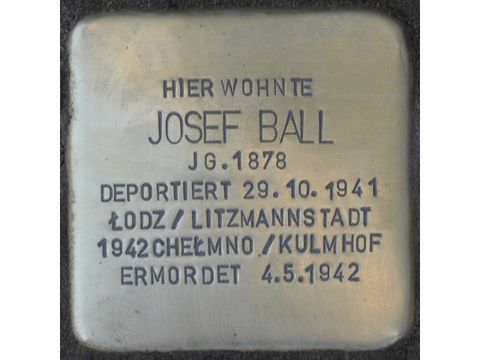 Sigmaringer Str. 26 Josef Ball