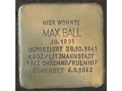 Sigmaringer Str. 26 Max Ball