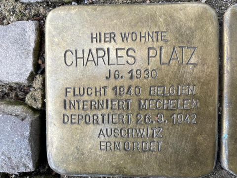 Stolperstein für Charles Platz