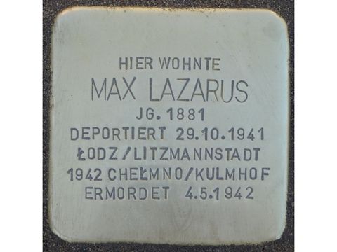 Koenigsallee 15 Max Lazarus