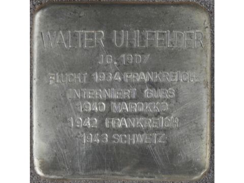 Spichernstr. 6 Walter Uhlfelder