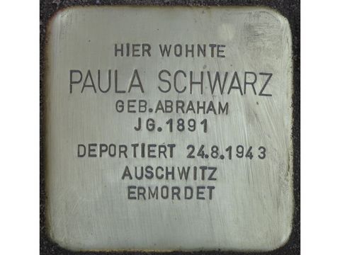 Witzlebenstr. 33 Paula Schwarz